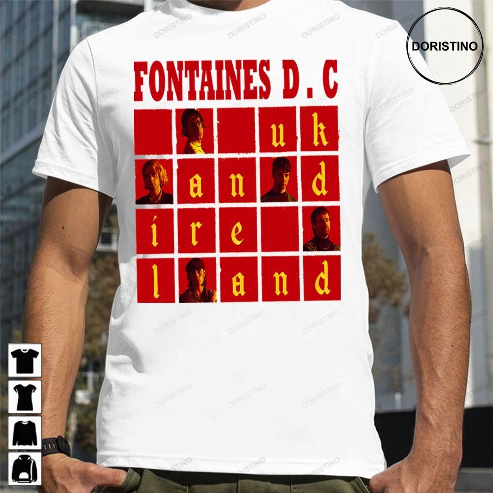 Uk And Ireland Fontaines Dc Limited Edition T-shirts